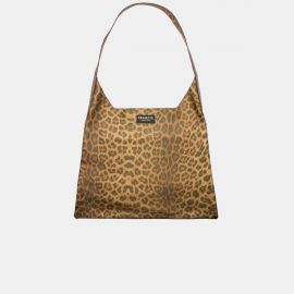 W Bag Frasette in pelle oro maculata M 