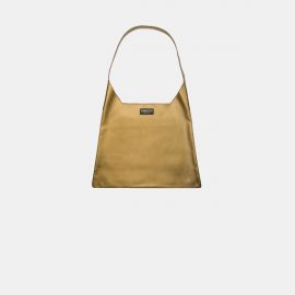 W Bag Frasette in pelle oro liscia S 